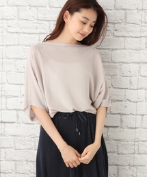 LEPSIM | 14GヨコヅカイボートネックプルオーバーSS　760793(ニット/セーター)