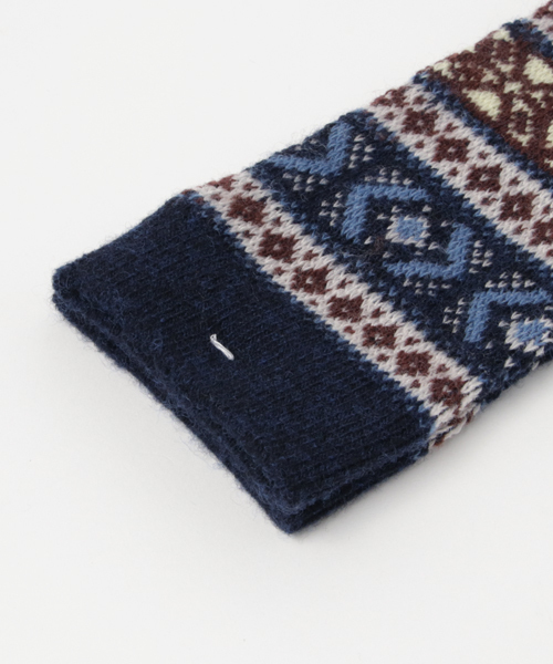 ANONYMOUSISM（アノニマスイズム）の「【ANONYMOUSISM】WOOL JQクルー/ソックス/メンズ/アノニマスイズム（ソックス/靴下・メンズ・チャコールグレー/ネイビー/ブラウン/グレー・FREE/25cm～27cm/23cm～25cm）」の6枚目の写真