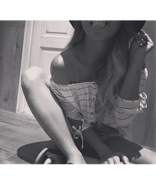 ROXY（ロキシー）の「MS BRIGHTSIDE（シャツ/ブラウス・レディース・ホワイト/ブラック・SMALL/LARGE/MEDIUM）」の14枚目の写真