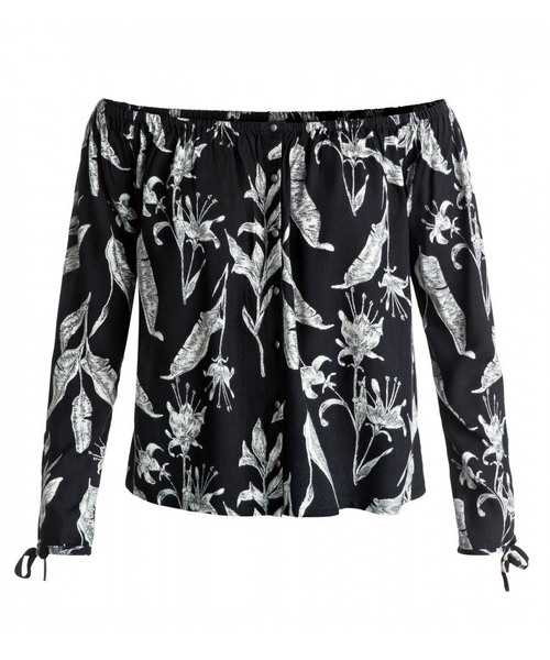 ROXY（ロキシー）の「MS BRIGHTSIDE（シャツ/ブラウス・レディース・ホワイト/ブラック・SMALL/LARGE/MEDIUM）」の16枚目の写真