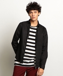 ARMANI EXCHANGE | 【AXアルマーニ エクスチェンジ】ジップアップ スリムシャツ(シャツ/ブラウス)