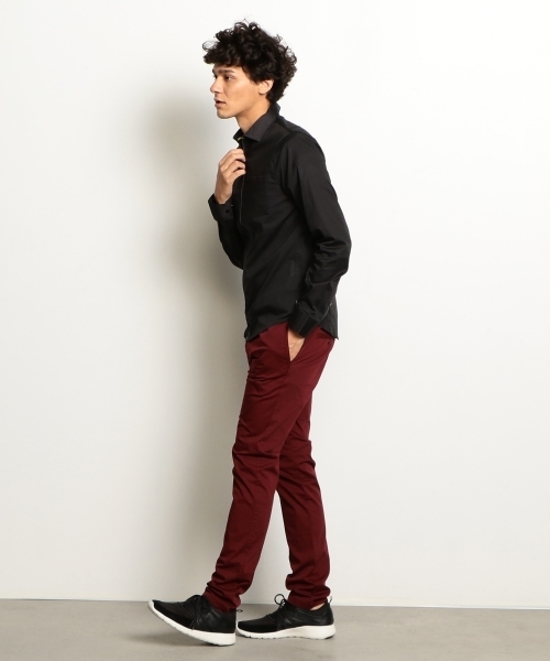 ARMANI EXCHANGE(アルマーニエクスチェンジ)の「【AXアルマーニ エクスチェンジ】ジップアップ スリムシャツ(シャツ/ブラウス・メンズ・ホワイト/ブラック・LARGE/MEDIUM/SMALL/X-SMALL/X-LARGE)」の8枚目の写真