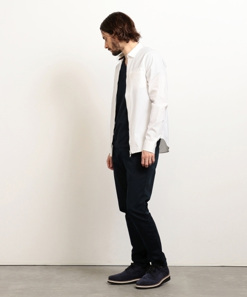 ARMANI EXCHANGE(アルマーニエクスチェンジ)の「【AXアルマーニ エクスチェンジ】ジップアップ スリムシャツ(シャツ/ブラウス・メンズ・ホワイト/ブラック・LARGE/MEDIUM/SMALL/X-SMALL/X-LARGE)」の17枚目の写真