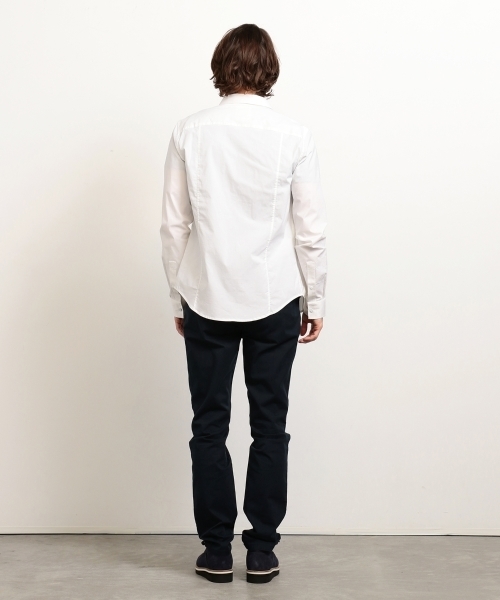 ARMANI EXCHANGE(アルマーニエクスチェンジ)の「【AXアルマーニ エクスチェンジ】ジップアップ スリムシャツ(シャツ/ブラウス・メンズ・ホワイト/ブラック・LARGE/MEDIUM/SMALL/X-SMALL/X-LARGE)」の16枚目の写真