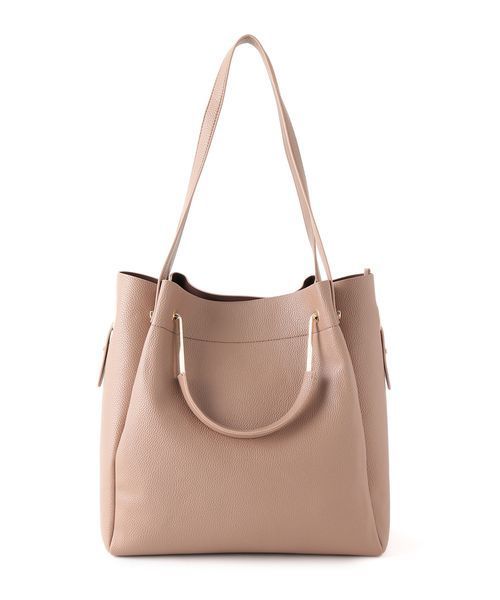 VIS(ビス)の「【2WAY】ポーチ付き変形ハンドルトートバッグ(トートバッグ・レディース・ブラック/ベージュ/グレー・FREE)」の10枚目の写真