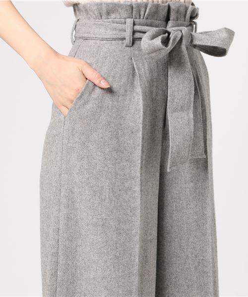 PROPORTION BODY DRESSING（プロポーションボディドレッシング）の「【CanCam12月号掲載】TRツィードワイドパンツ（その他パンツ・レディース・グレー系その他/ピンク系その他・2/3）」の7枚目の写真