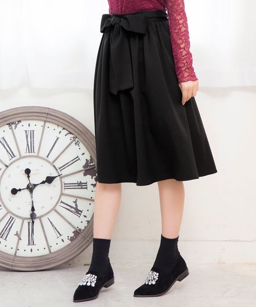 KOBE LETTUCE（コウベレタス）の「ボア裏地で寒い冬でも暖かく◎選べる[タイト/フレア]2type☆裏地起毛タイトorフレアスカート/レディースボトムス[M1976]神戸レタス（スカート・レディース・ベージュ系その他2/ブルー系その他2/ベージュ系その他/グリーン系その他2/イエロー系その他/イエロー系その他2/グレー系その他/ブラック系その他2/レッド系その他2/ブラウン系その他2/ブルー系その他/グレー系その他2/ブラウン系その他/グリーン系その他/レッド系その他/ブラック系その他/ブラック系その他4/ブラウン系その他4/ブラック系その他3/ブラウン系その他3・FREE）」の4枚目の写真