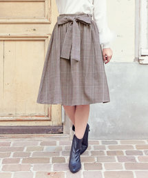 KOBE LETTUCE | ボア裏地で寒い冬でも暖かく◎選べる[タイト/フレア]2type☆裏地起毛タイトorフレアスカート/レディースボトムス[M1976]神戸レタス(スカート)