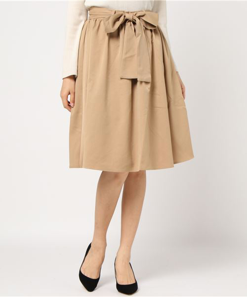 KOBE LETTUCE（コウベレタス）の「ボア裏地で寒い冬でも暖かく◎選べる[タイト/フレア]2type☆裏地起毛タイトorフレアスカート/レディースボトムス[M1976]神戸レタス（スカート・レディース・ベージュ系その他2/ブルー系その他2/ベージュ系その他/グリーン系その他2/イエロー系その他/イエロー系その他2/グレー系その他/ブラック系その他2/レッド系その他2/ブラウン系その他2/ブルー系その他/グレー系その他2/ブラウン系その他/グリーン系その他/レッド系その他/ブラック系その他/ブラック系その他4/ブラウン系その他4/ブラック系その他3/ブラウン系その他3・FREE）」の2枚目の写真