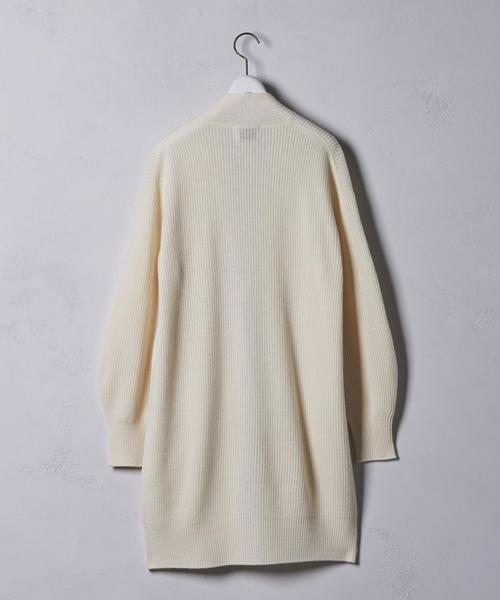 UNITED ARROWS(ユナイテッドアローズ)の「UWCB ウール リブ ボリュームカーディガン◆(カーディガン/ボレロ・レディース・オフホワイト/ベージュ/コバルトブルー・FREE)」の13枚目の写真