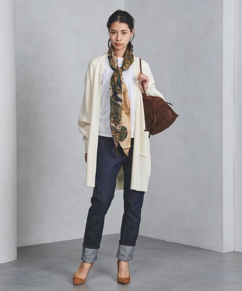 UNITED ARROWS(ユナイテッドアローズ)の「UWCB ウール リブ ボリュームカーディガン◆(カーディガン/ボレロ・レディース・オフホワイト/ベージュ/コバルトブルー・FREE)」の22枚目の写真