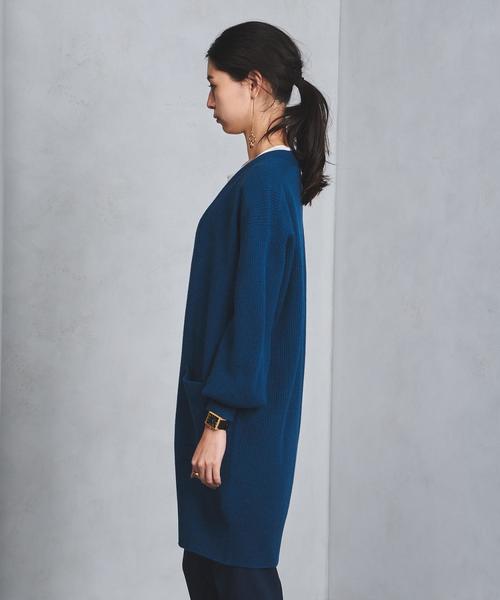 UNITED ARROWS(ユナイテッドアローズ)の「UWCB ウール リブ ボリュームカーディガン◆(カーディガン/ボレロ・レディース・オフホワイト/ベージュ/コバルトブルー・FREE)」の17枚目の写真