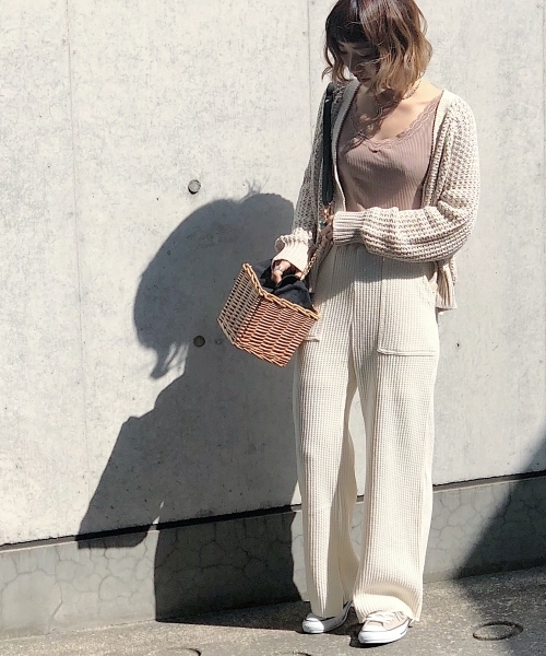 PAGEBOY（ページボーイ）の「レースキャミソール（タンクトップ・レディース・ホワイト/ブラック/ライトグレー/グリーン/イエロー系その他/ライトピンク/ライトブルー/カーキ・FREE）」の20枚目の写真