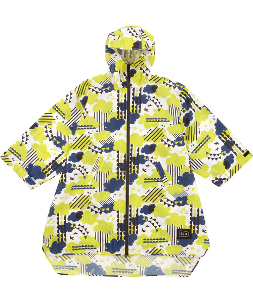 KiU(キウ)の「スリーブレインポンチョ【1】(レインコート/ポンチョ・レディース・ブラック系その他/パープル/レッド系その他/ホワイト系その他2/ブルー系その他/グレー/グリーン系その他2/イエロー・FREE)」の8枚目の写真