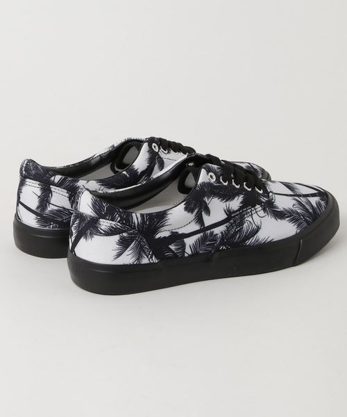 AZUL by moussy（アズールバイマウジー）の「パームツリーキャンバススニーカー（スニーカー・メンズ・ホワイト系その他・LARGE/MEDIUM/SMALL）」の2枚目の写真