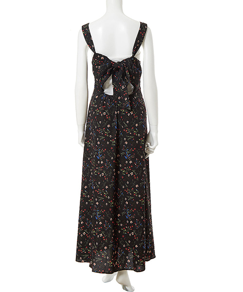 fifth（フィフス）の「バックシャンフラワーマキシワンピース（ワンピース・レディース・ブラック・MEDIUM）」の6枚目の写真