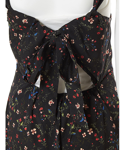 fifth（フィフス）の「バックシャンフラワーマキシワンピース（ワンピース・レディース・ブラック・MEDIUM）」の8枚目の写真