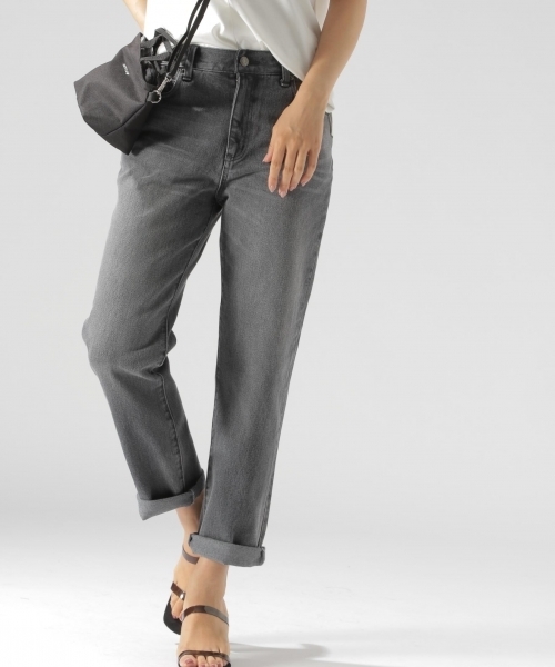 BAYFLOW（ベイフロー）の「ボーイズテーパードデニム 18AW（デニムパンツ・レディース・インディゴブルー/チャコール・24inch/25inch/26inch/23inch/22inch）」の17枚目の写真