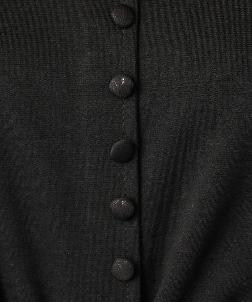 MIIA（ミーア）の「ビスチェ風シースルースリーブトップス（Tシャツ/カットソー・レディース・ホワイト/ピンク/オレンジ/ブラック・FREE）」の12枚目の写真