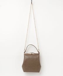 RIVE DROITE | ラップハンドル口金バッグ(ハンドバッグ)