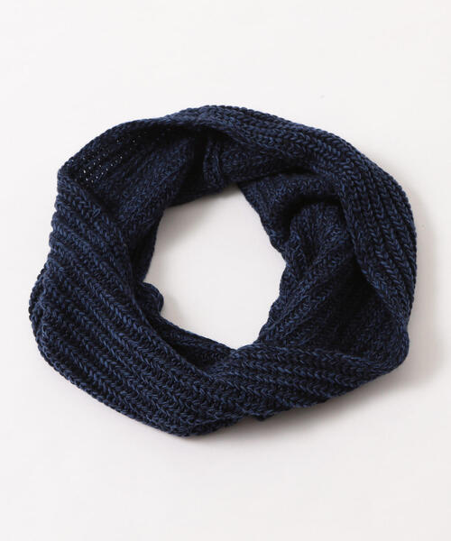 BEAUTY&YOUTH UNITED ARROWS（ビューティーアンドユースユナイテッドアローズ）の「BY ミックス スヌード о（ストール/ショール・メンズ・ネイビー/ブラック/ワイン/ライトグレー・FREE）」の3枚目の写真