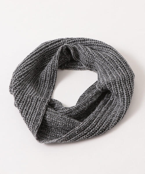 BEAUTY&YOUTH UNITED ARROWS（ビューティーアンドユースユナイテッドアローズ）の「BY ミックス スヌード о（ストール/ショール・メンズ・ネイビー/ブラック/ワイン/ライトグレー・FREE）」の2枚目の写真