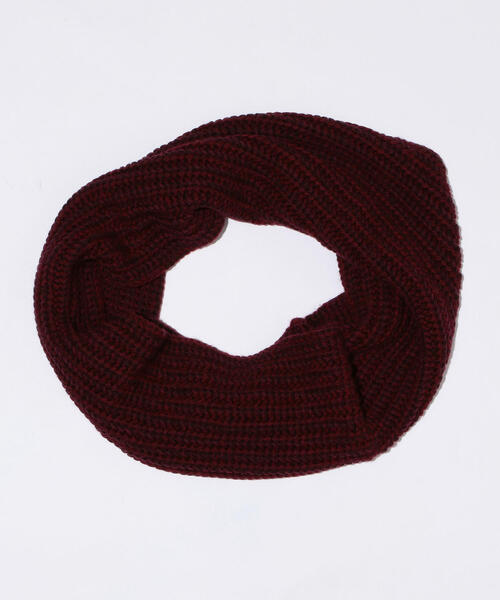 BEAUTY&YOUTH UNITED ARROWS（ビューティーアンドユースユナイテッドアローズ）の「BY ミックス スヌード о（ストール/ショール・メンズ・ネイビー/ブラック/ワイン/ライトグレー・FREE）」の14枚目の写真