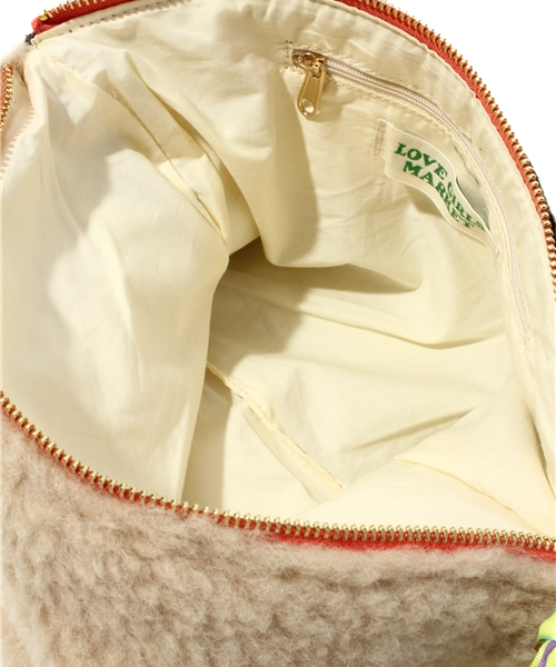 LOVE GIRLS MARKET（ラブ ガール マーケット）の「BOAクラッチバッグ（クラッチバッグ・レディース・オレンジ系/グリーン系/ブルー系/ブラウン系・FREE）」の9枚目の写真