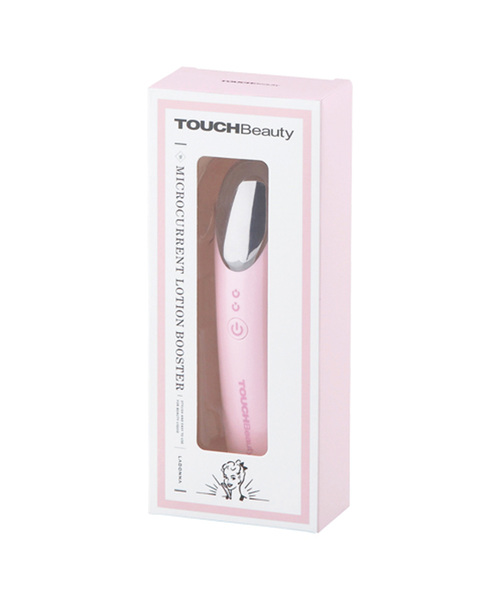 LADONNA（ラドンナ）の「タッチビューティー マイクロカレントローションブースター（美容器具・レディース・ホワイト/ピンク・FREE）」の3枚目の写真