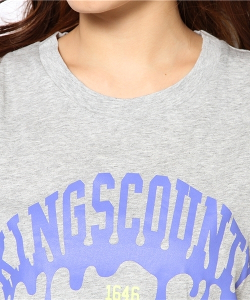 DANCE LB-03（ダンス エルビー・ゼロスリー）の「KINGS BOYS Tシャツ（Tシャツ/カットソー・レディース・ホワイト系/グレー系/ブラック系・FREE）」の7枚目の写真