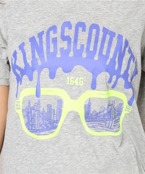 DANCE LB-03（ダンス エルビー・ゼロスリー）の「KINGS BOYS Tシャツ（Tシャツ/カットソー・レディース・ホワイト系/グレー系/ブラック系・FREE）」の9枚目の写真