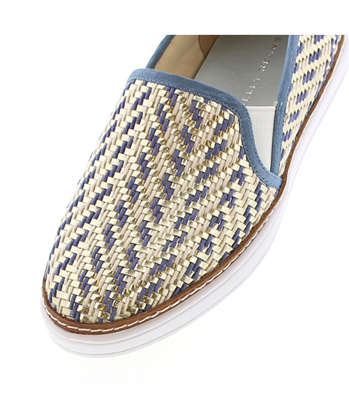 JELLY BEANS（ジェリービーンズ）の「メッシュサマースリッポン(115-4563)JELLY BEANS(ジェリービーンズ)（スリッポン・レディース・ホワイト/オレンジ/ブルー系その他・S/M/L）」の9枚目の写真