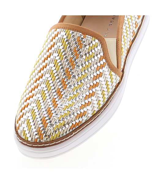 JELLY BEANS（ジェリービーンズ）の「メッシュサマースリッポン(115-4563)JELLY BEANS(ジェリービーンズ)（スリッポン・レディース・ホワイト/オレンジ/ブルー系その他・S/M/L）」の10枚目の写真