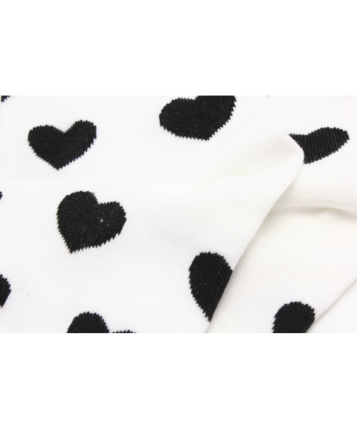 WEGO（ウィゴー）の「WEGO/ハートソックス（ソックス/靴下・レディース・その他1・FREE）」の4枚目の写真