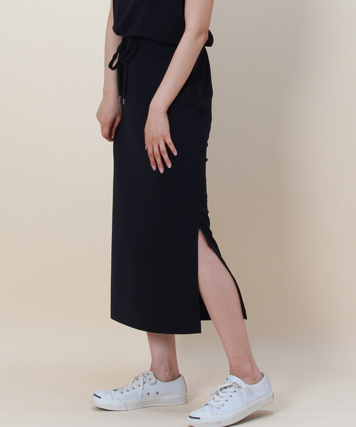 TRUDEA（トルディア）の「テレコ ブラウジング　ワンピース（ワンピース・レディース・ブラック/ネイビー/ブラウン/カーキ・MEDIUM/LARGE）」の10枚目の写真