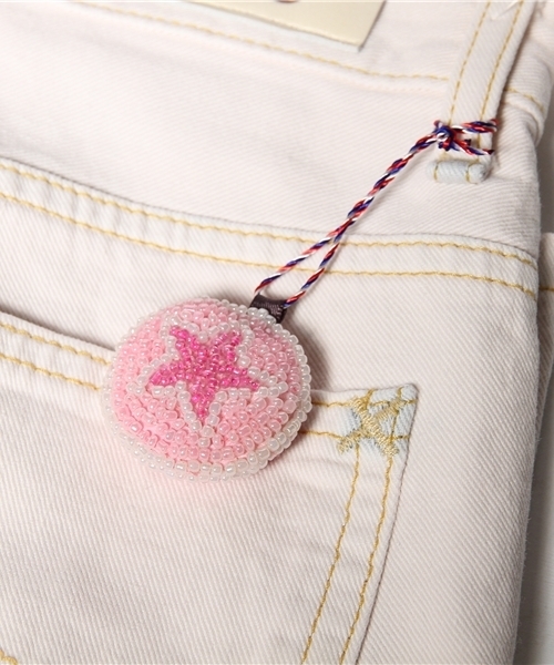 DouDou（ドゥドゥ）の「【Lee】カラーアンクルパンツ（デニムパンツ・レディース・ゴールド/グレー/ミント/ホワイト/ピンク/その他・SMALL/X-SMALL/MEDIUM）」の17枚目の写真