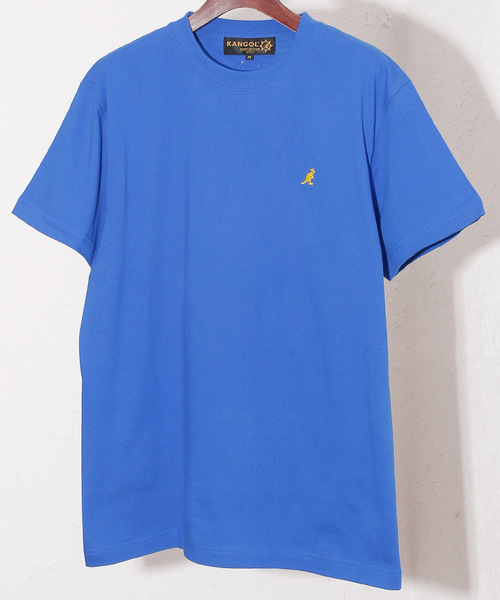 KANGOL(カンゴール)の「KANGOL / カンゴール KG ONE POINT TEE ワンポイント刺繍 Tシャツ LCT0039(Tシャツ/カットソー・メンズ・ホワイト/ブラック/レッド/ブルー・SMALL/LARGE/X-LARGE/MEDIUM)」の4枚目の写真