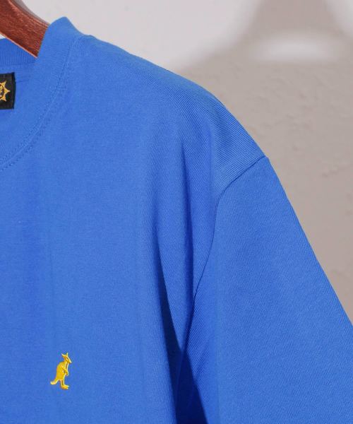 KANGOL(カンゴール)の「KANGOL / カンゴール KG ONE POINT TEE ワンポイント刺繍 Tシャツ LCT0039(Tシャツ/カットソー・メンズ・ホワイト/ブラック/レッド/ブルー・SMALL/LARGE/X-LARGE/MEDIUM)」の18枚目の写真