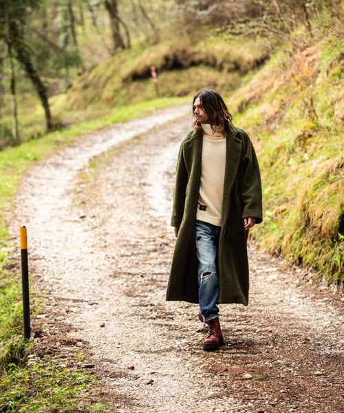 glamb（グラム）の「【glamb】Boa long coat・GB0319/JKT12