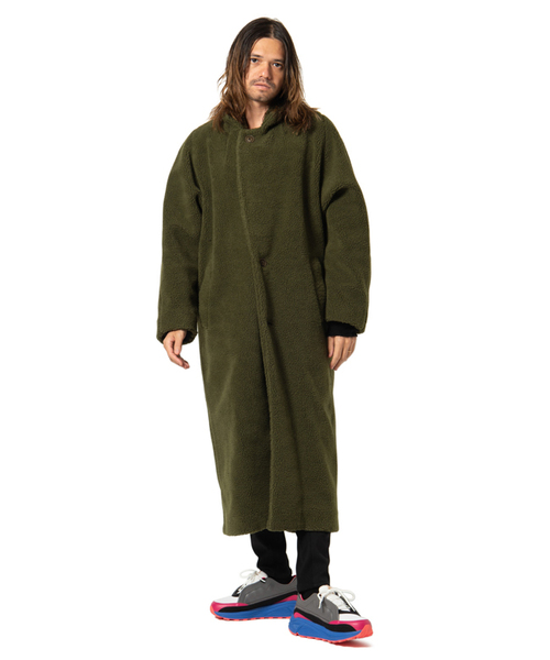 glamb（グラム）の「【glamb】Boa long coat・GB0319/JKT12