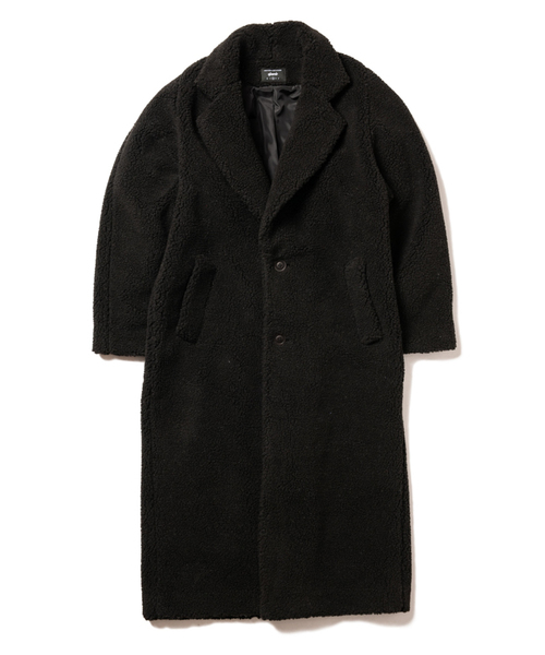 glamb（グラム）の「【glamb】Boa long coat・GB0319/JKT12