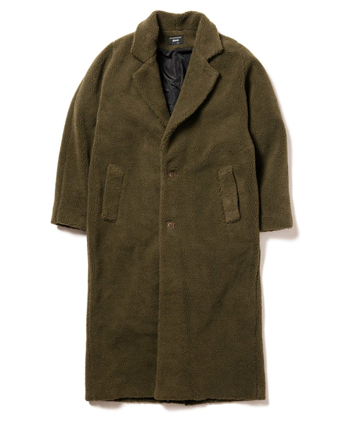 glamb（グラム）の「【glamb】Boa long coat・GB0319/JKT12