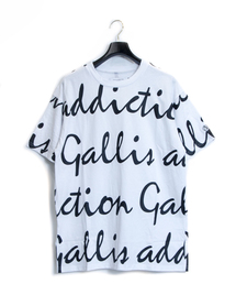 GA英字総柄半袖Tシャツ