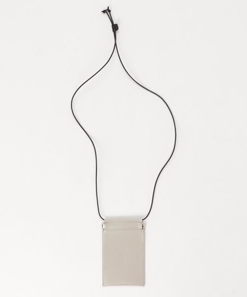 TIDEWAY（タイドウェイ）の「MOSS LEATHER PACK SHOULDER（ショルダーバッグ・レディース・ベージュ/アッシュグレー/アーミー/ブラック/ボルドー・FREE）」の8枚目の写真