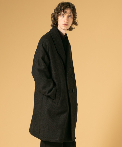 【marka】ショールカラーコートmarkaware マーカ マーカウェア markaware/marka】ショールカラーコート（その他アウター