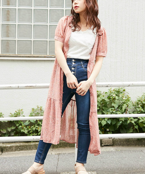 Olive Des Olive オリーブデオリーブ の Vネック前開きティアードワンピース ワンピース Wear Olive Des Olive オリーブデオリーブ の Vネック前開きティアードワンピース ワンピース Wear