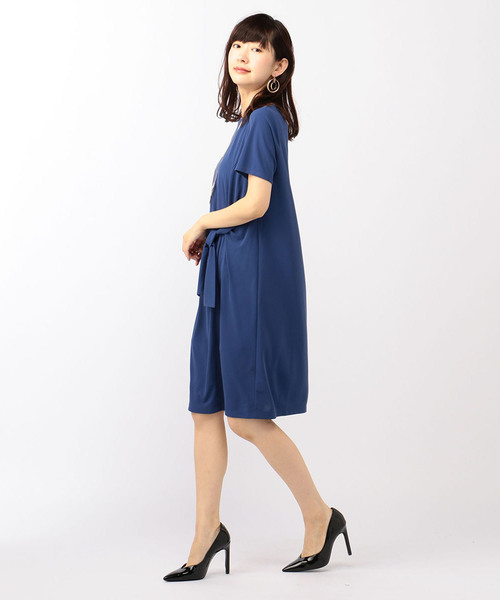 Design Alpha By セール Alpha By Cubic エーシーデザインバイアルファキュービック のファッション A C Tvで紹介されました リボンワンピース ワンピース A C