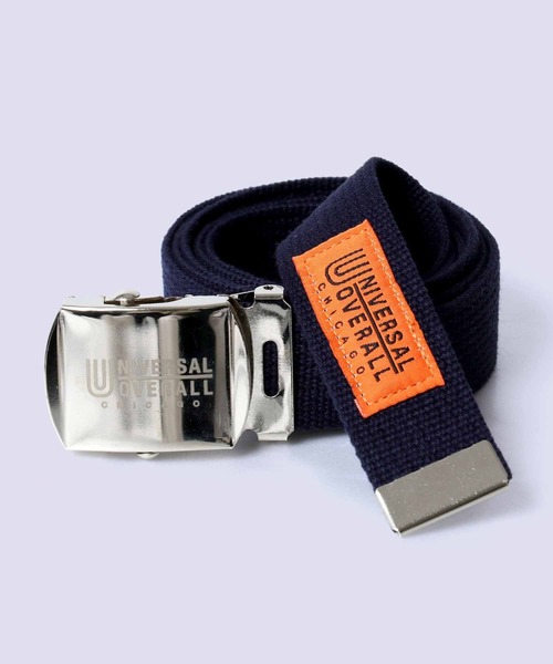 UNIVERSAL OVERALL（ユニバーサルオーバーオール）の「【UNIVERSAL OVERALL】 日本製GIベルト ガチャベルト（ベルト・メンズ・ライトグレー/ブラック/ネイビー/レッド/オフホワイト/ピンク/イエロー/ブルー/グリーン/キャメル・FREE）」の6枚目の写真