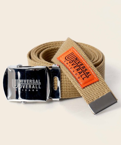 UNIVERSAL OVERALL（ユニバーサルオーバーオール）の「【UNIVERSAL OVERALL】 日本製GIベルト ガチャベルト（ベルト・メンズ・ライトグレー/ブラック/ネイビー/レッド/オフホワイト/ピンク/イエロー/ブルー/グリーン/キャメル・FREE）」の8枚目の写真