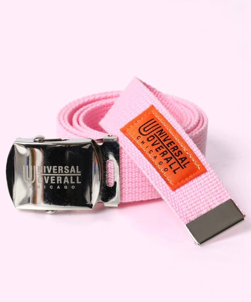 UNIVERSAL OVERALL（ユニバーサルオーバーオール）の「【UNIVERSAL OVERALL】 日本製GIベルト ガチャベルト（ベルト・メンズ・ライトグレー/ブラック/ネイビー/レッド/オフホワイト/ピンク/イエロー/ブルー/グリーン/キャメル・FREE）」の9枚目の写真